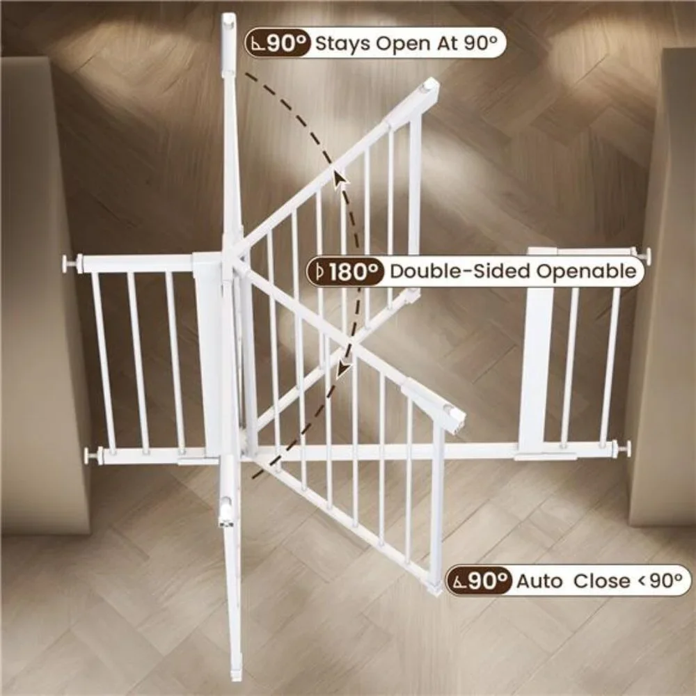 Baby Gate for Stairs, 29.6
